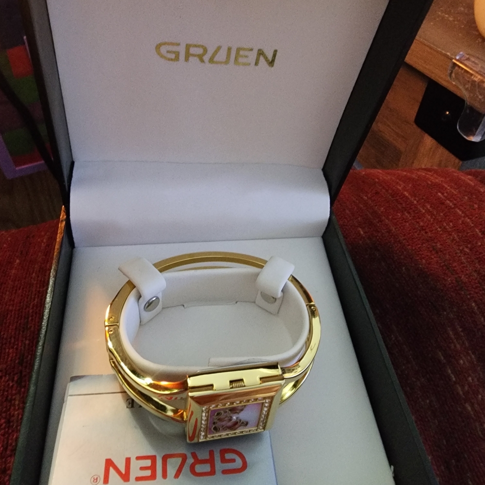 Gruen Women's Gold Tone Watch